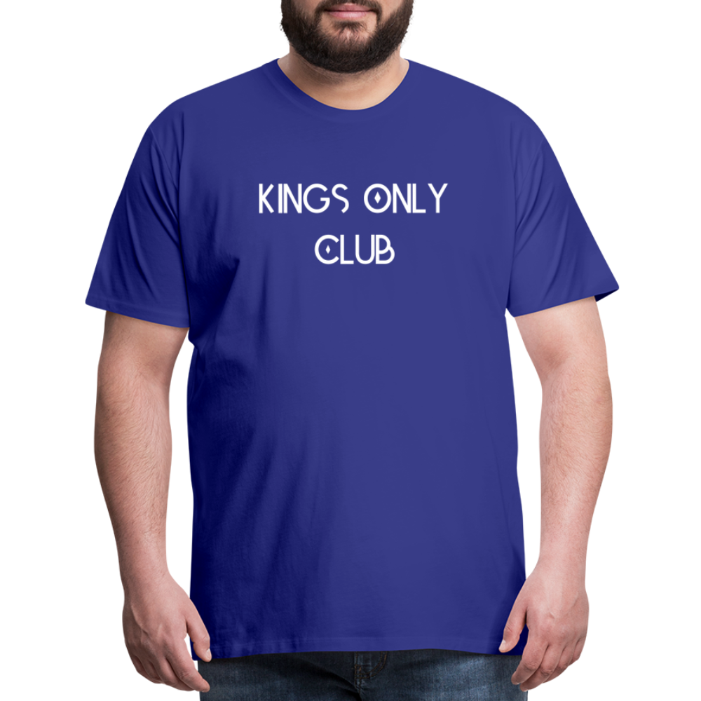 Kings Only T-Shirt - royal blue