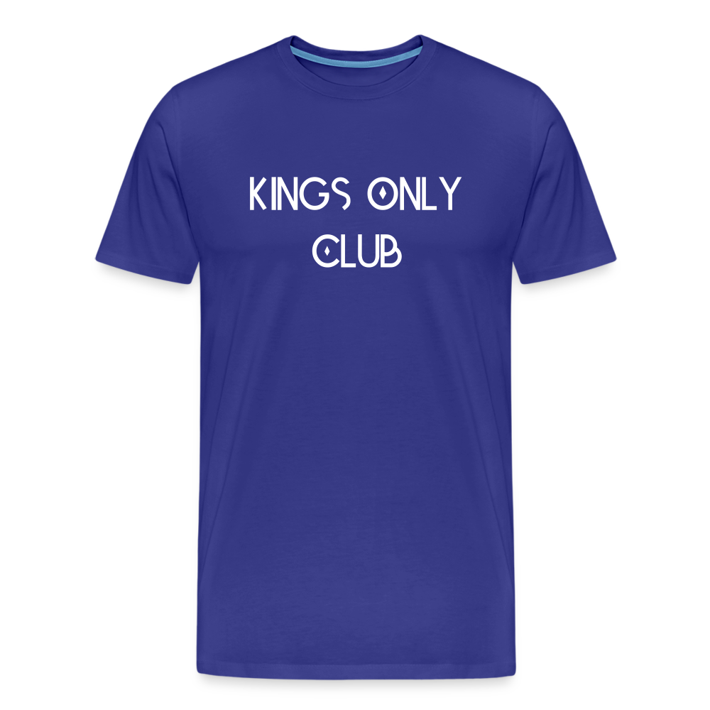 Kings Only T-Shirt - royal blue