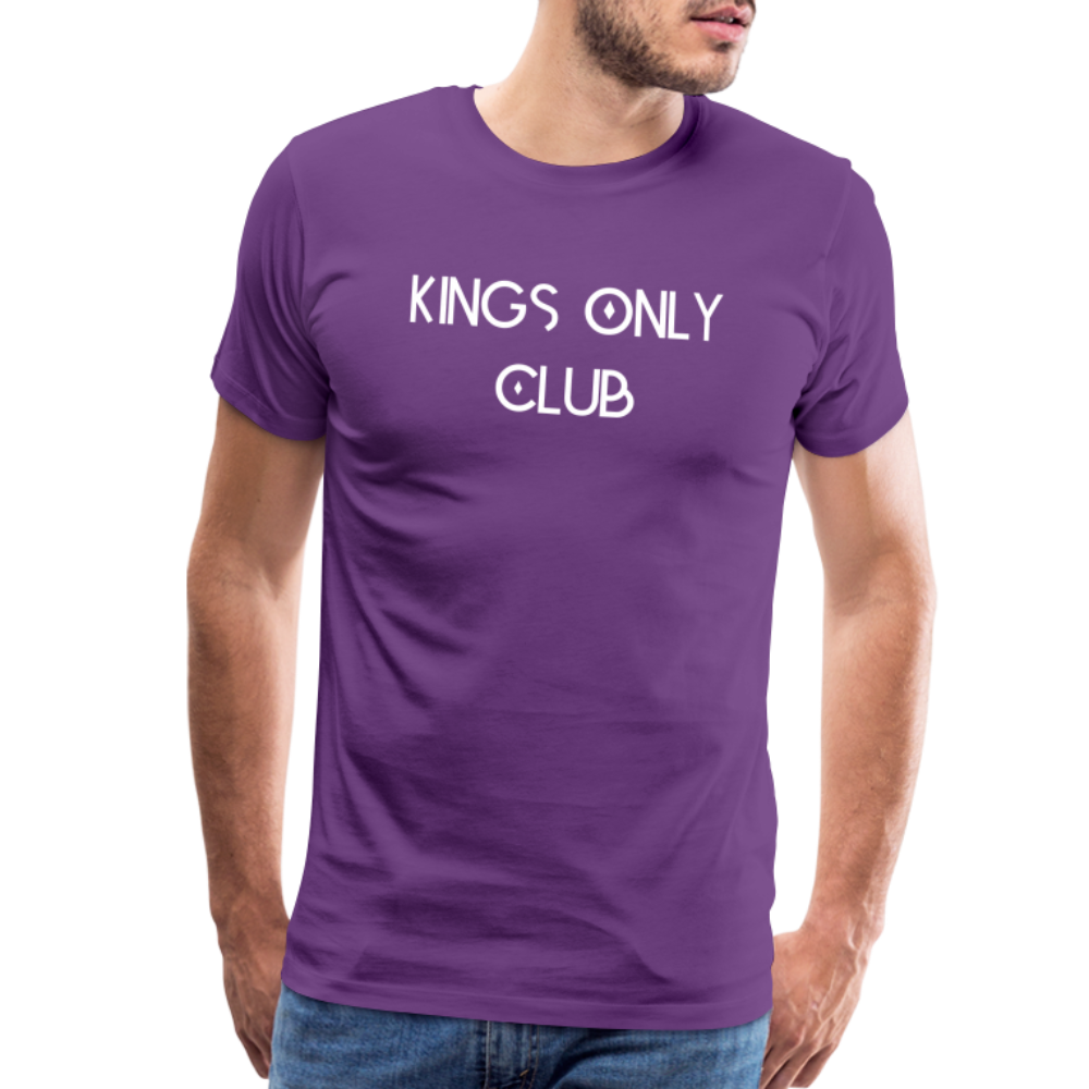 Kings Only T-Shirt - purple