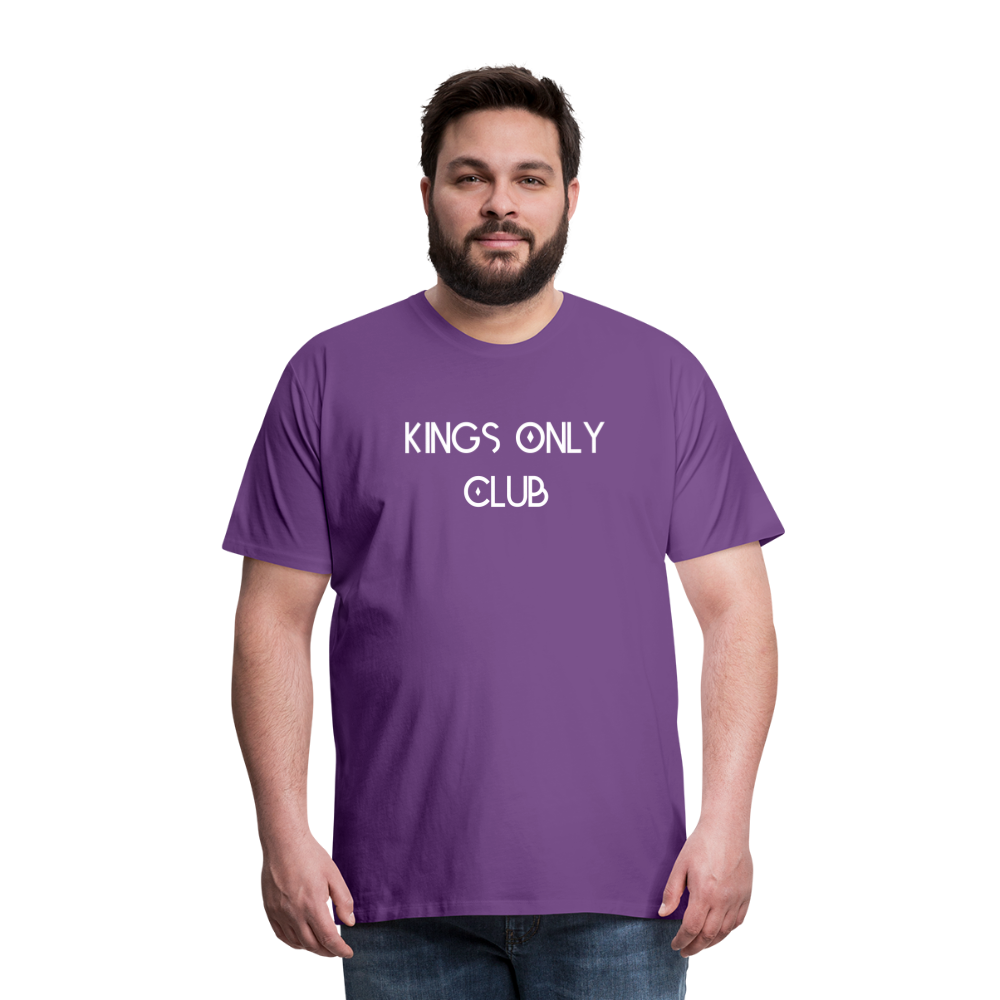 Kings Only T-Shirt - purple