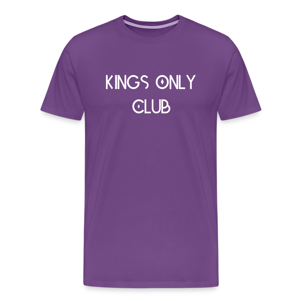 Kings Only T-Shirt - purple