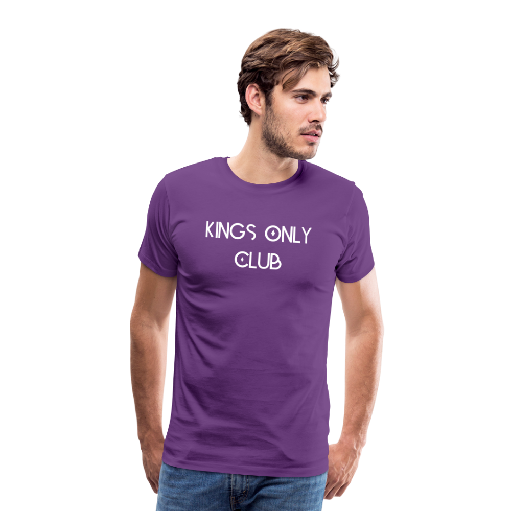 Kings Only T-Shirt - purple