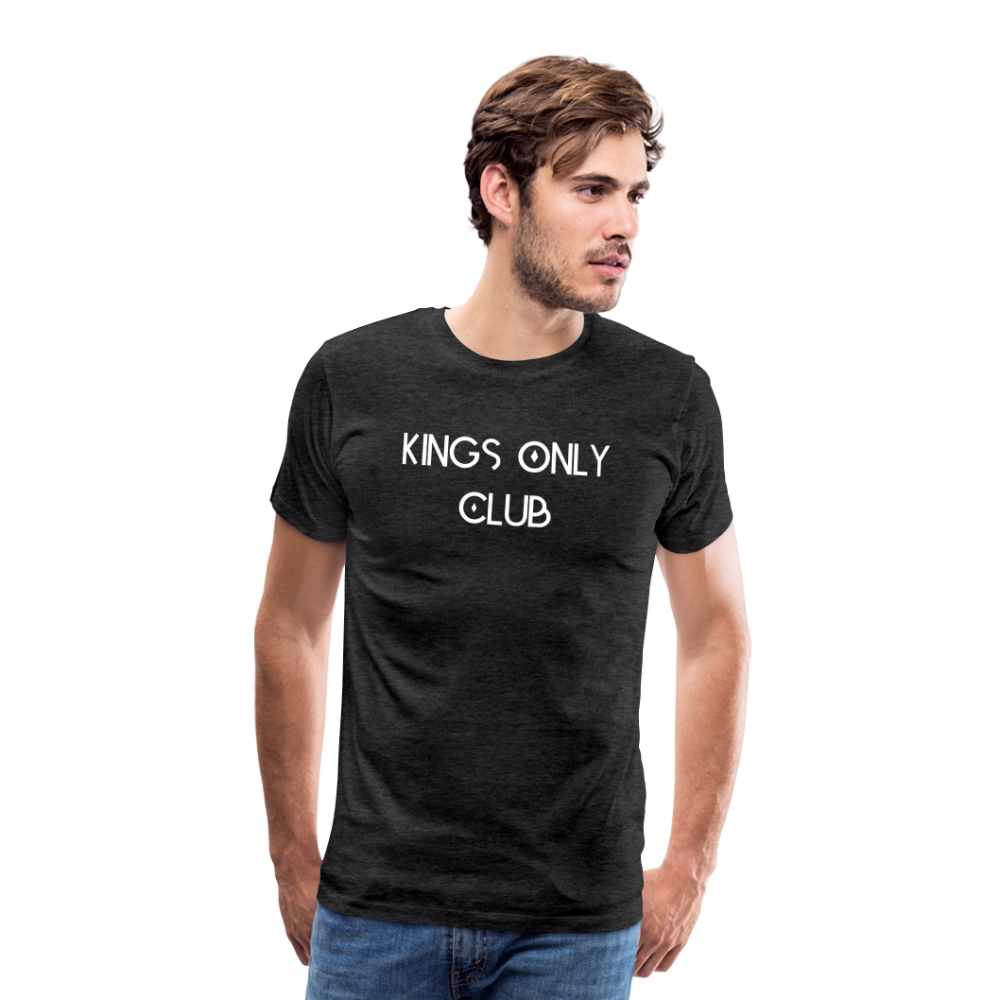 Kings Only T-Shirt - charcoal grey