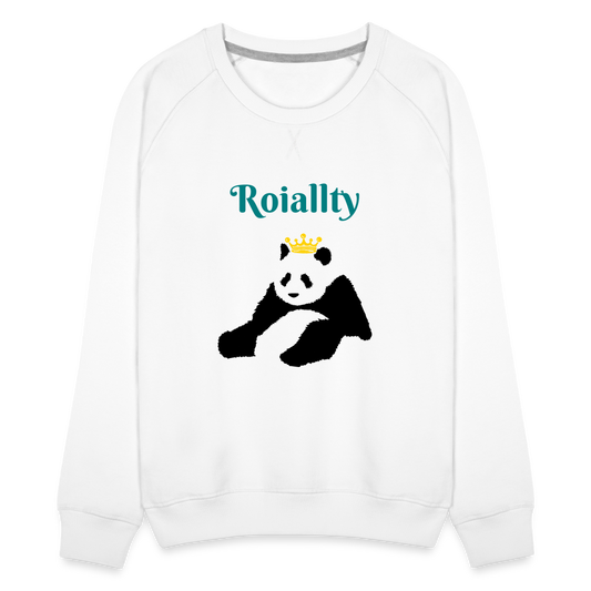Roialle Panda Sweatshirt - white