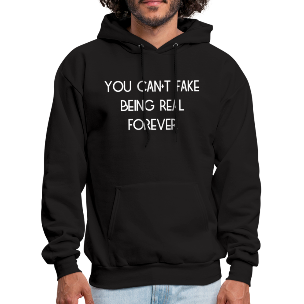 Can't Be Real Hoodie - black