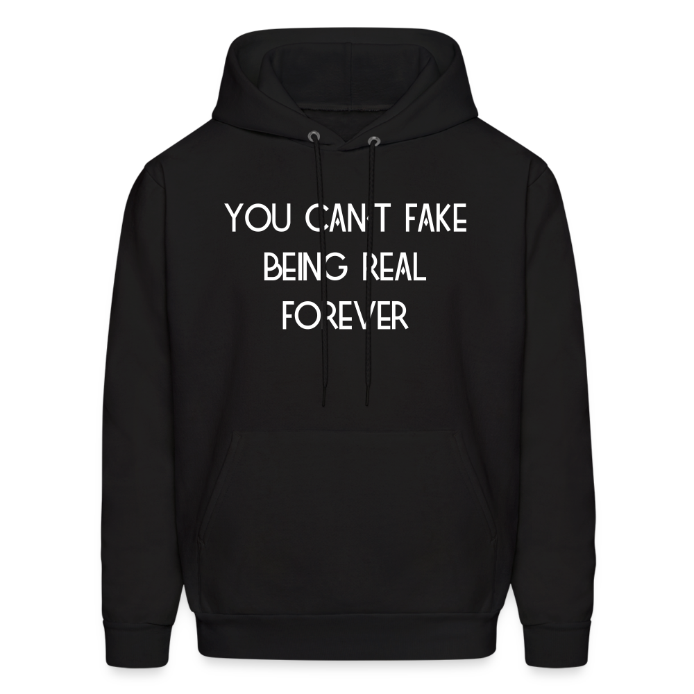 Can't Be Real Hoodie - black