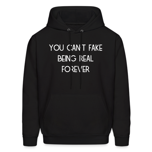 Can't Be Real Hoodie - black