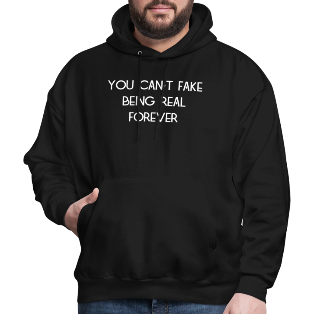 Can't Be Real Hoodie - black