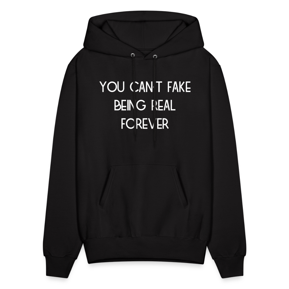 Can't Be Real Hoodie - black