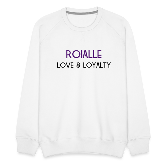 Love & Loyalty Men's Sweatshirt - white