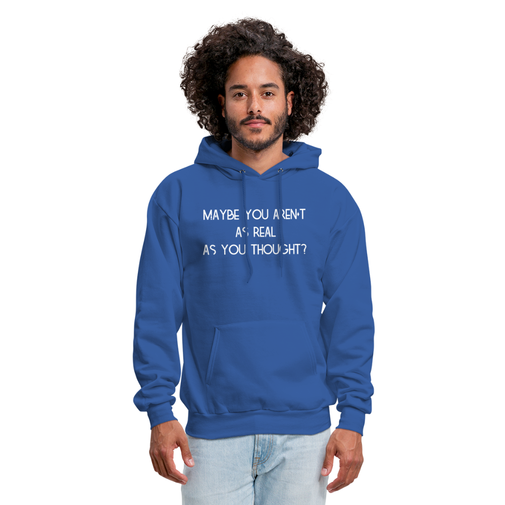 As You Thought Men's Hoodie - royal blue