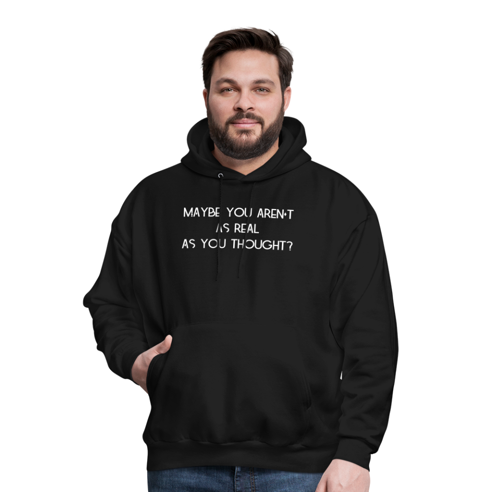 As You Thought Men's Hoodie - black