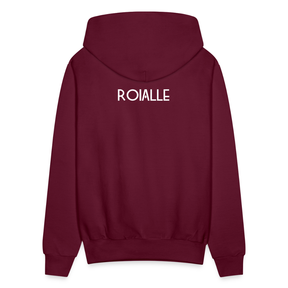 As You Thought Men's Hoodie - burgundy