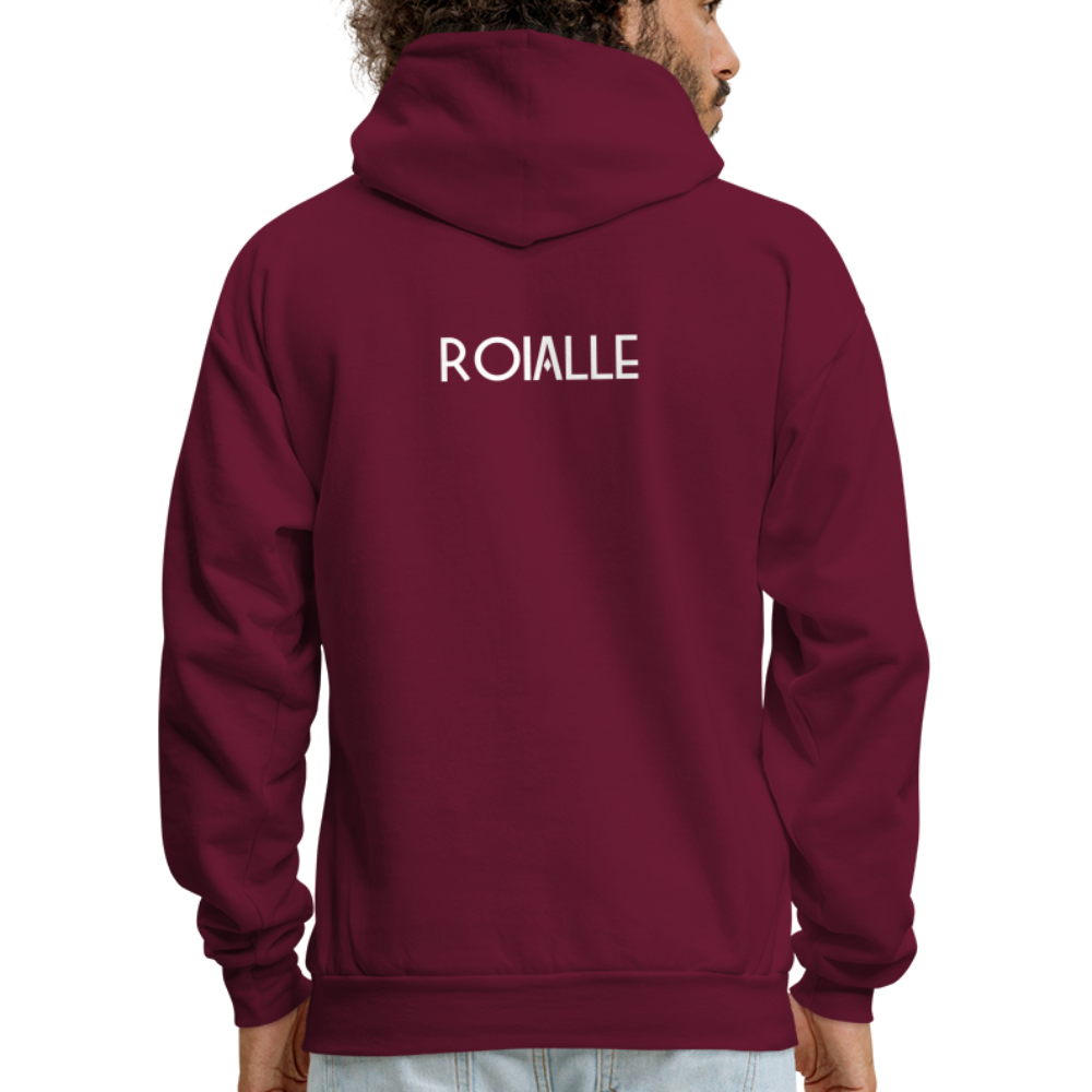 As You Thought Men's Hoodie - burgundy