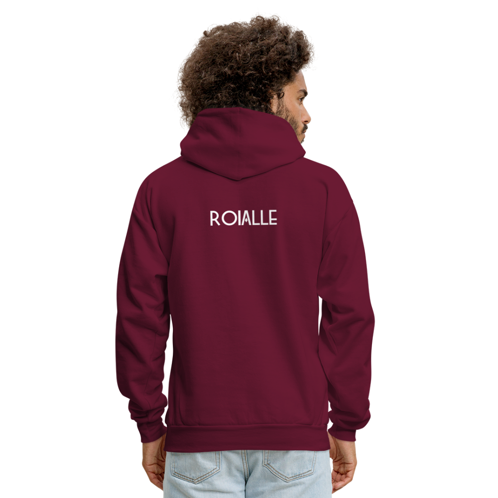 As You Thought Men's Hoodie - burgundy