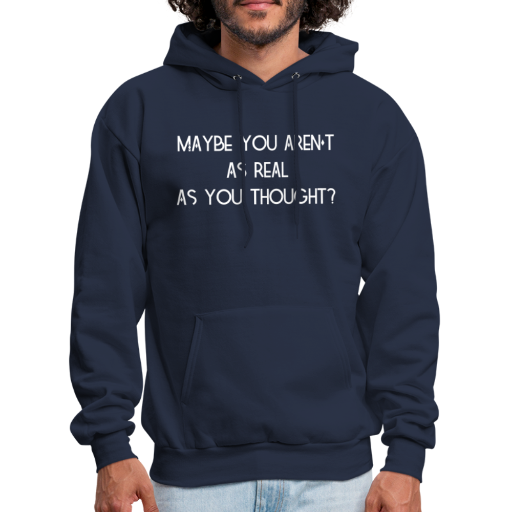 As You Thought Men's Hoodie - navy