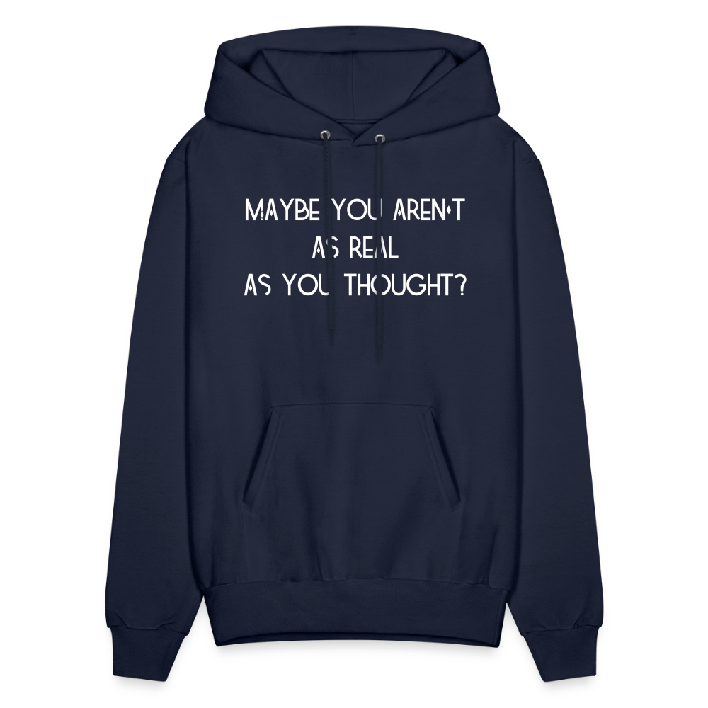 As You Thought Men's Hoodie - navy