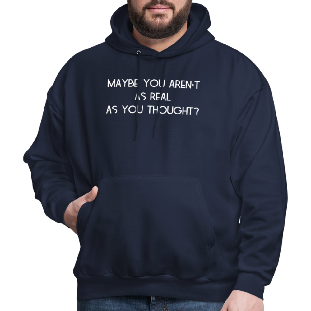 As You Thought Men's Hoodie - navy