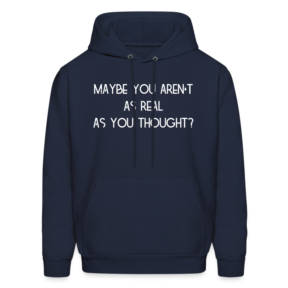 As You Thought Men's Hoodie - navy