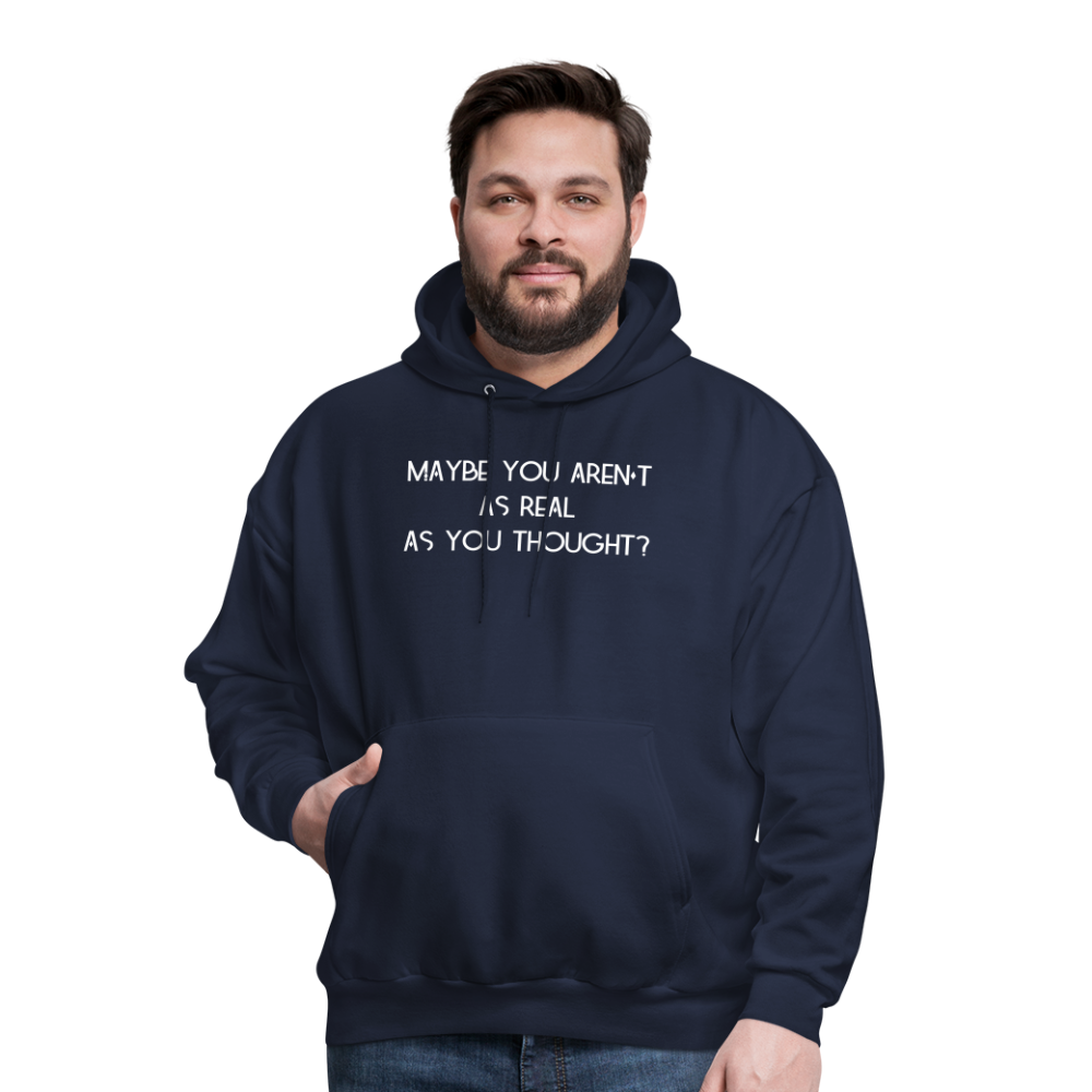 As You Thought Men's Hoodie - navy