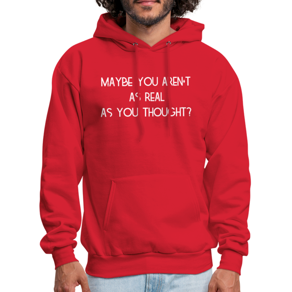 As You Thought Men's Hoodie - red