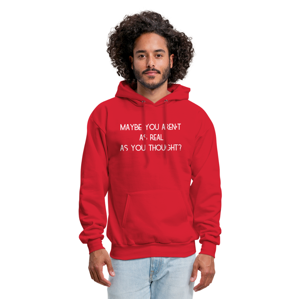 As You Thought Men's Hoodie - red