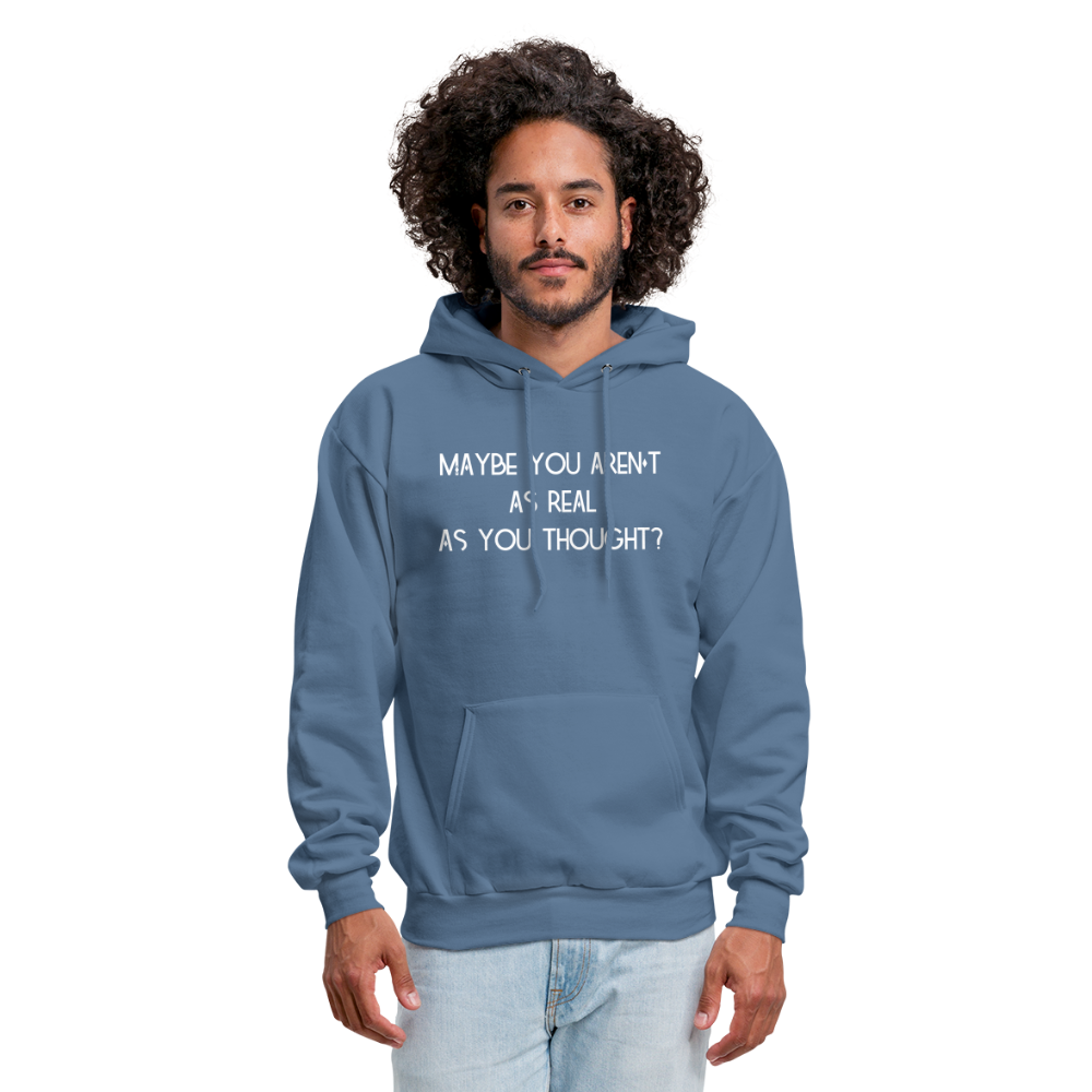 As You Thought Men's Hoodie - denim blue