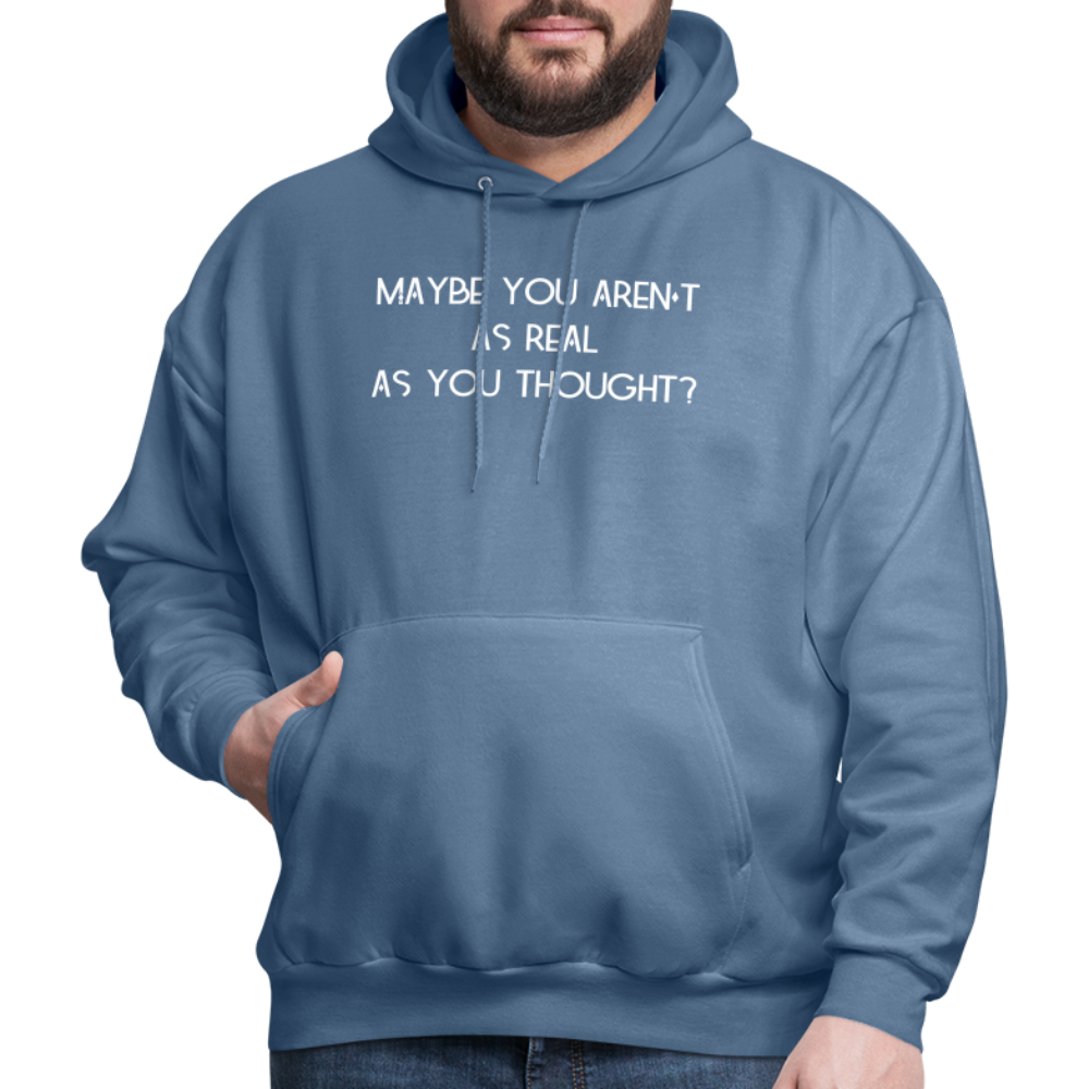 As You Thought Men's Hoodie - denim blue