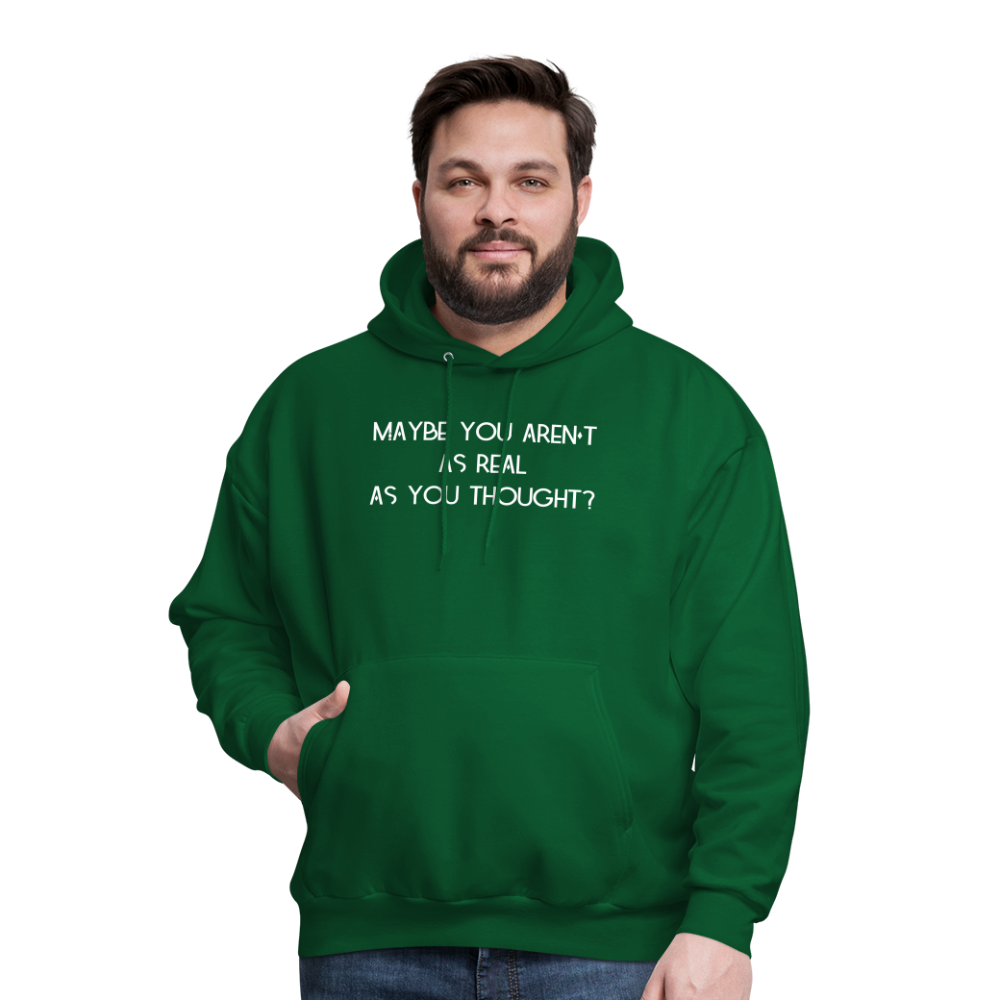 As You Thought Men's Hoodie - forest green