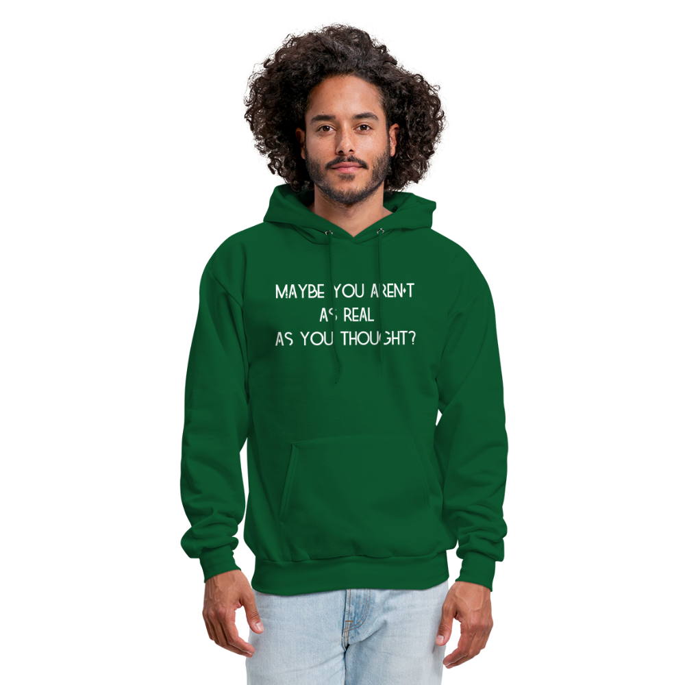 As You Thought Men's Hoodie - forest green