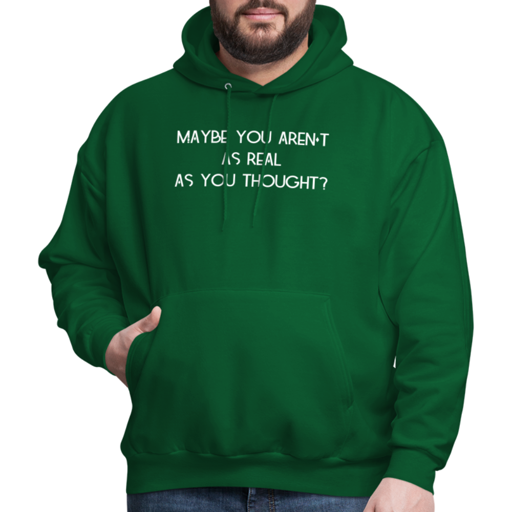 As You Thought Men's Hoodie - forest green