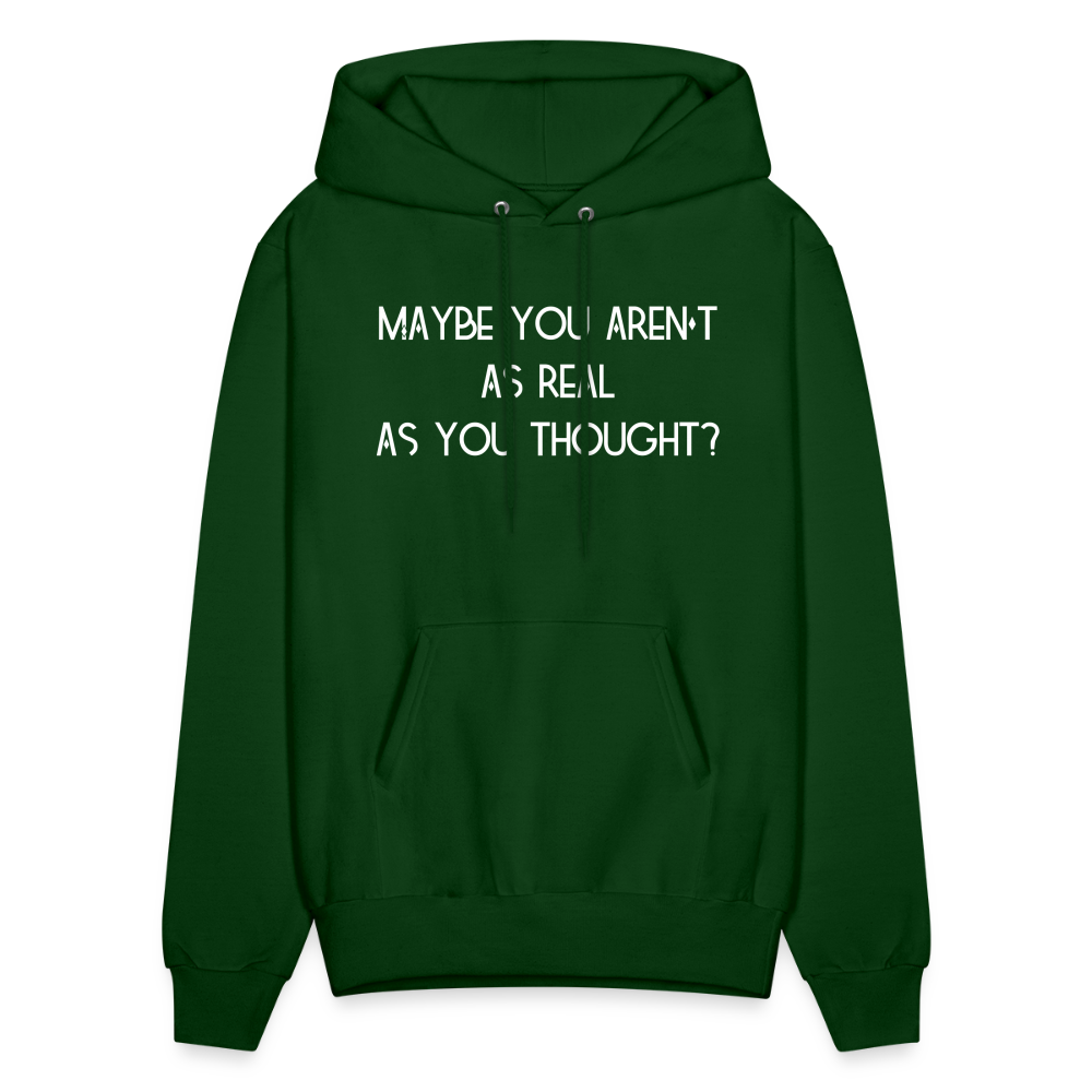 As You Thought Men's Hoodie - forest green