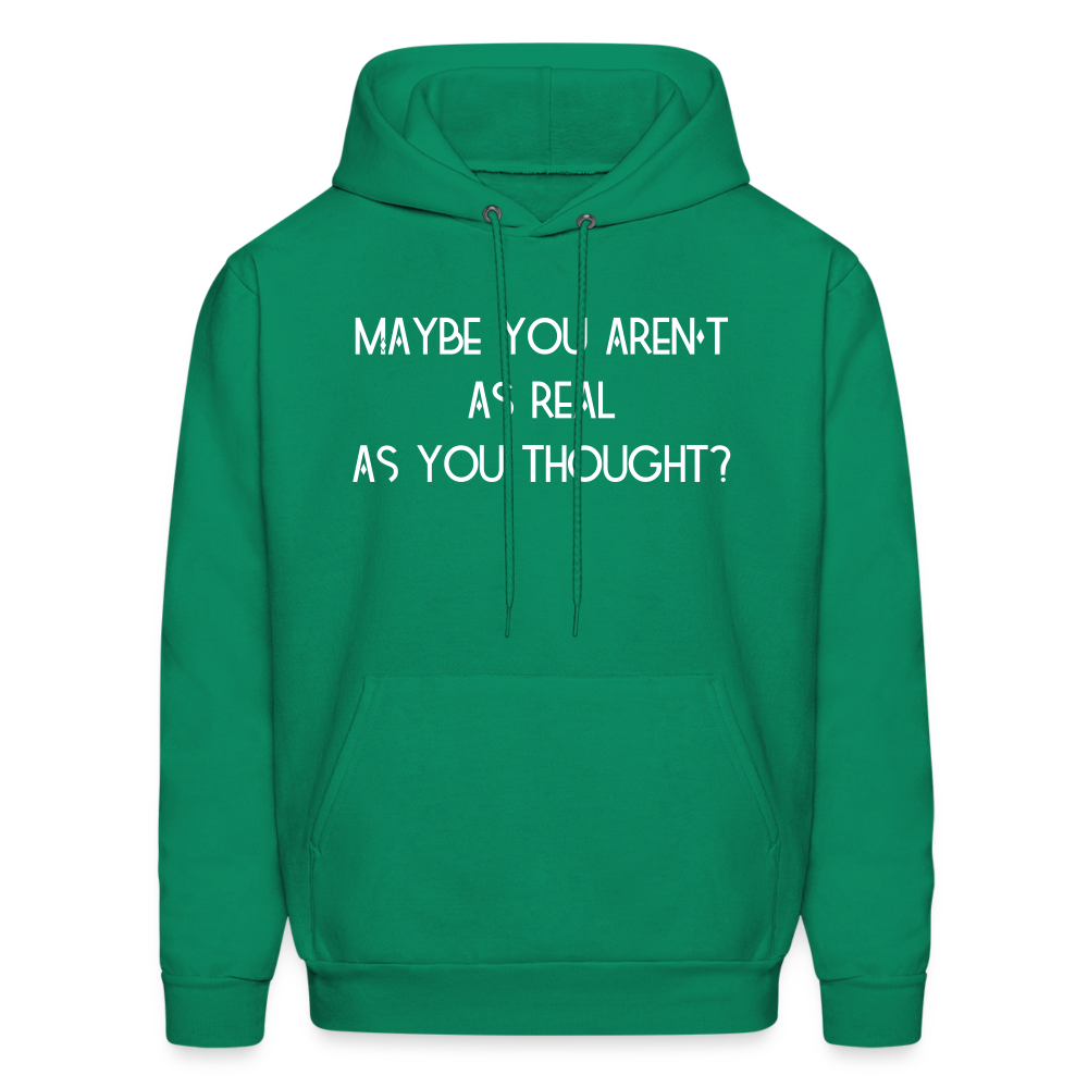 As You Thought Men's Hoodie - kelly green