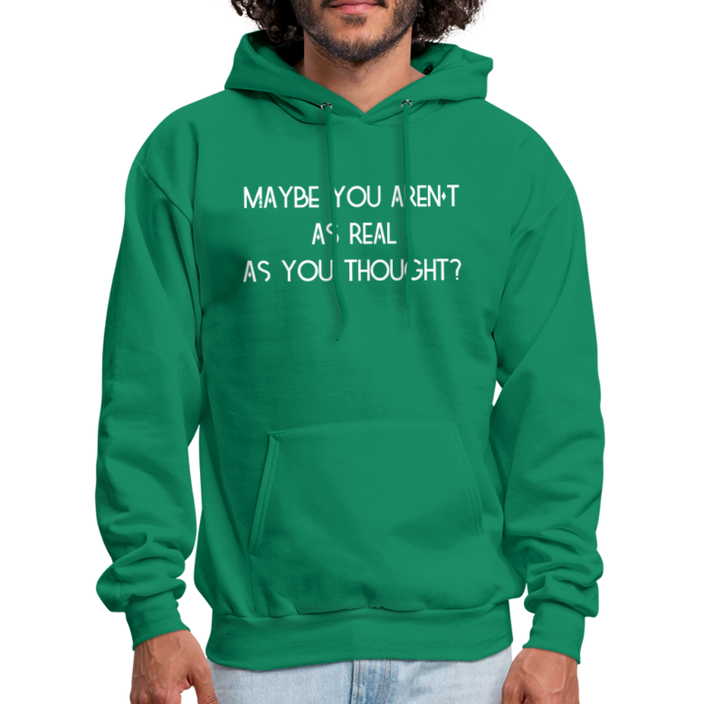 As You Thought Men's Hoodie - kelly green