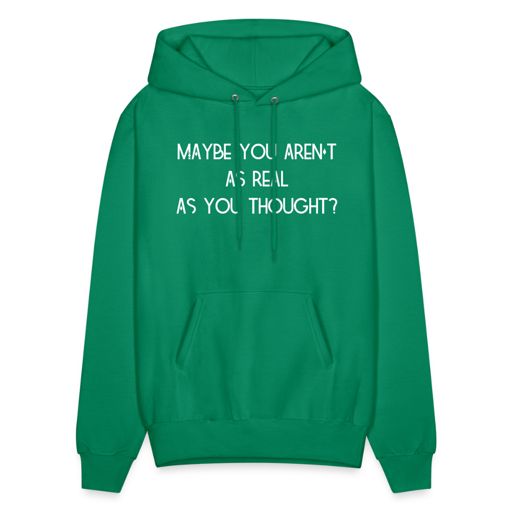 As You Thought Men's Hoodie - kelly green