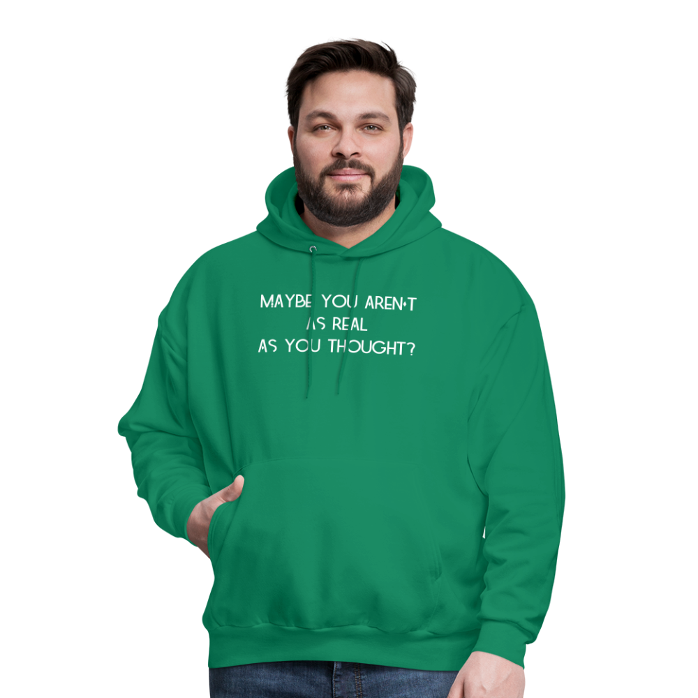 As You Thought Men's Hoodie - kelly green