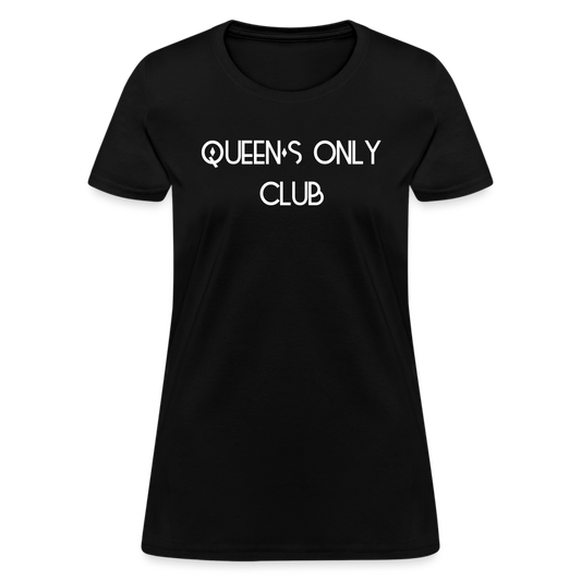 Queen's Only Club - black